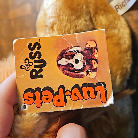 Russ Luv-Pets Lion "Richard" (1979) - Picture 6 of 9